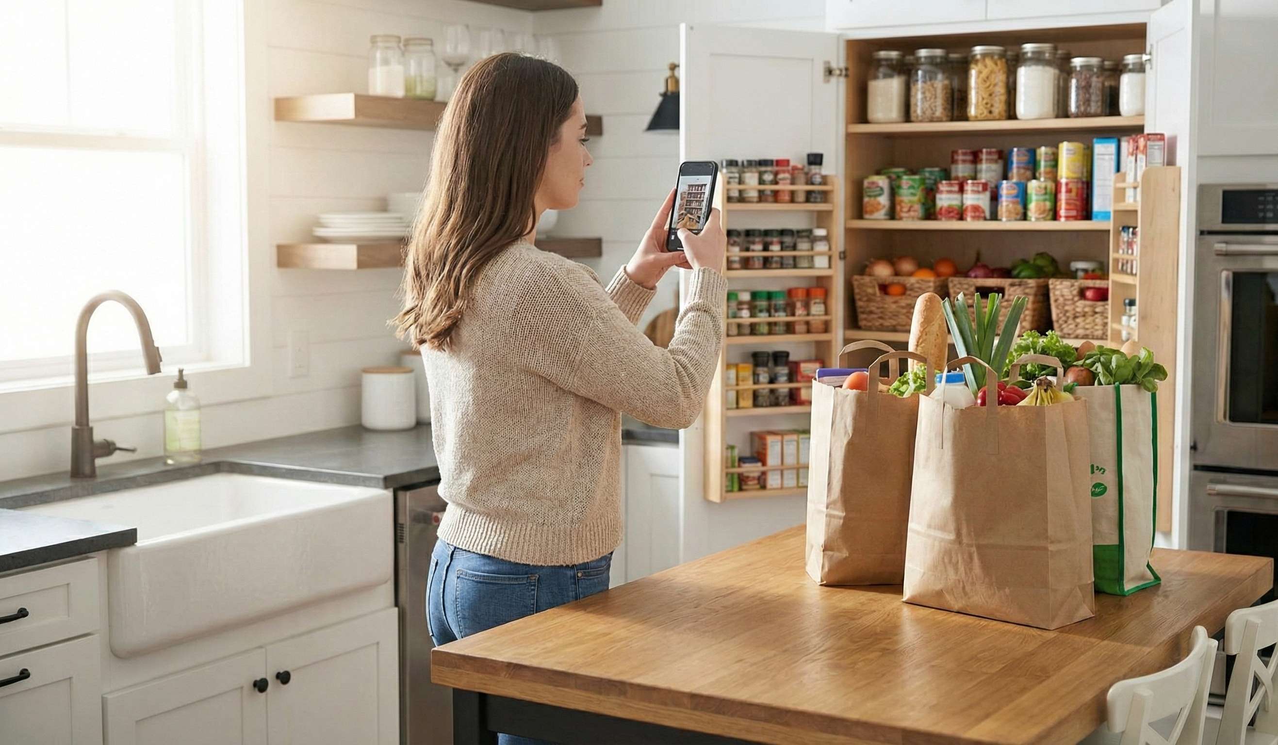 Scanning the pantry